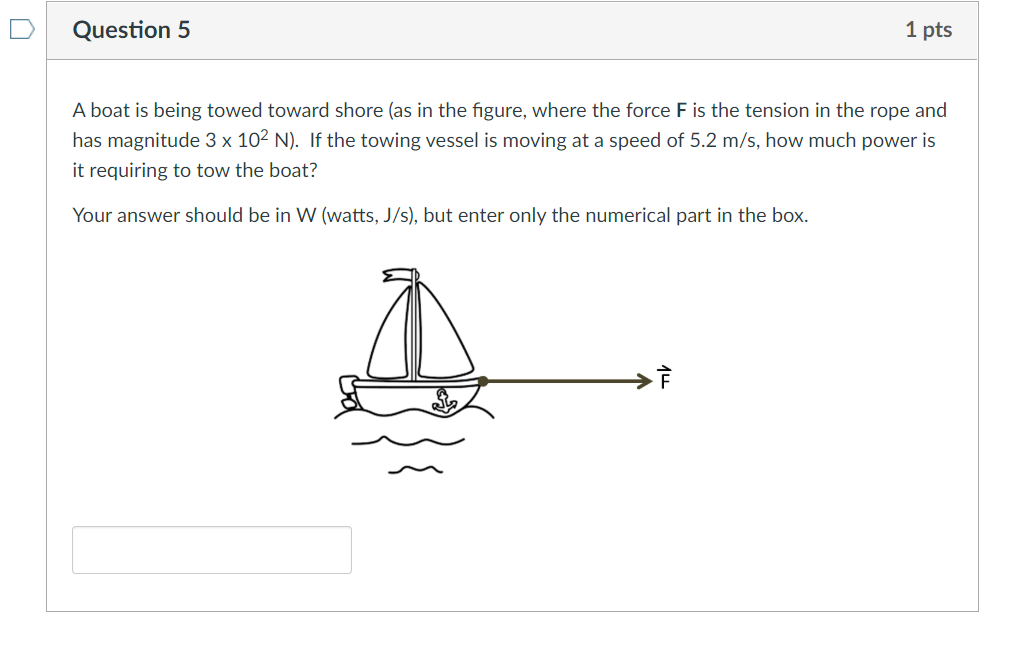 Solved A Boat Is Being Towed Toward Shore As In The Figu Chegg Com