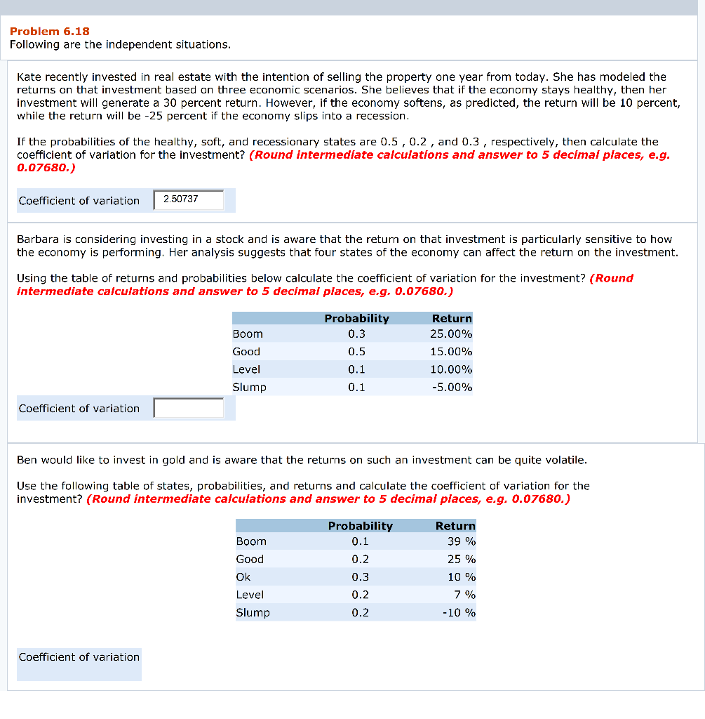 Solved Problem 6.18 Following Are The Independent | Chegg.com