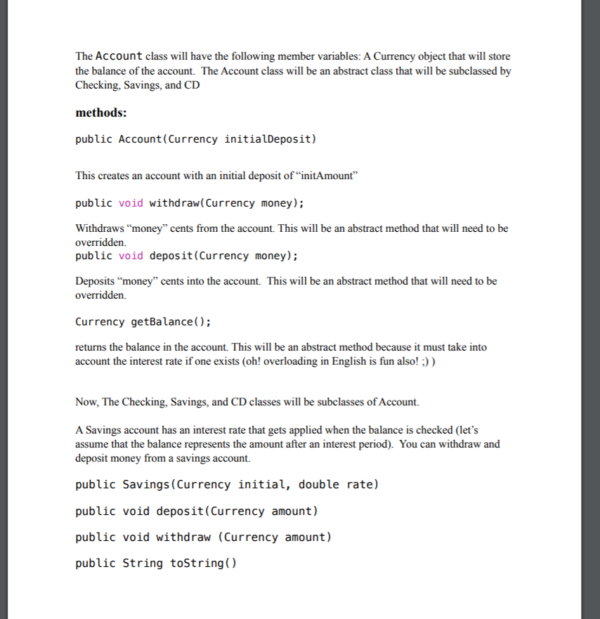 Solved In this assignment, you will be asked to implement a | Chegg.com