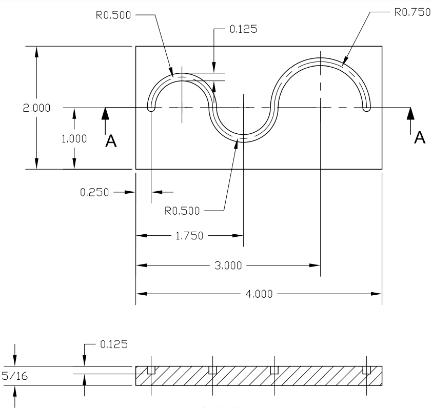 Solved Calculate the feed rate in/min and the spindle rpm | Chegg.com
