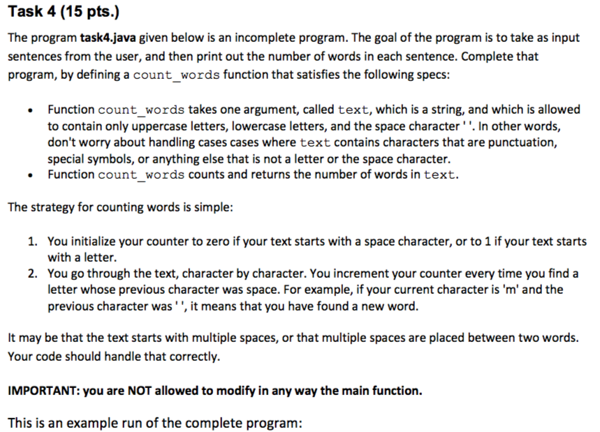 Print Only The Uppercase Letters In The String Java : Public class p43 ...