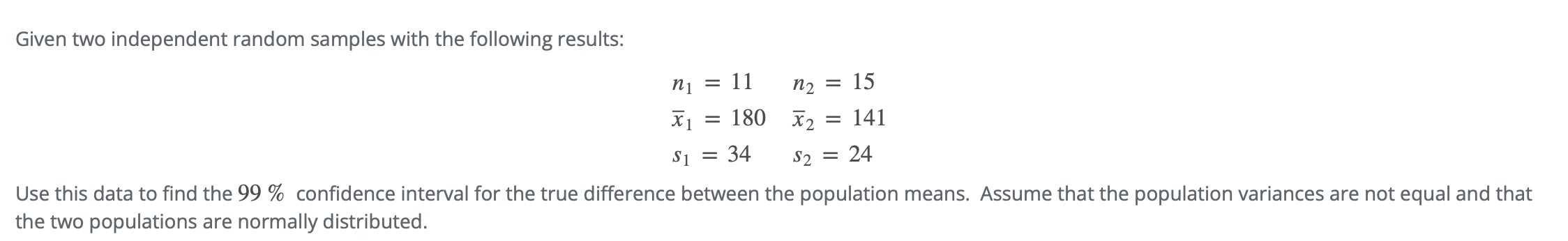 Solved Step 1 of 3 : Find the point estimate that should be | Chegg.com