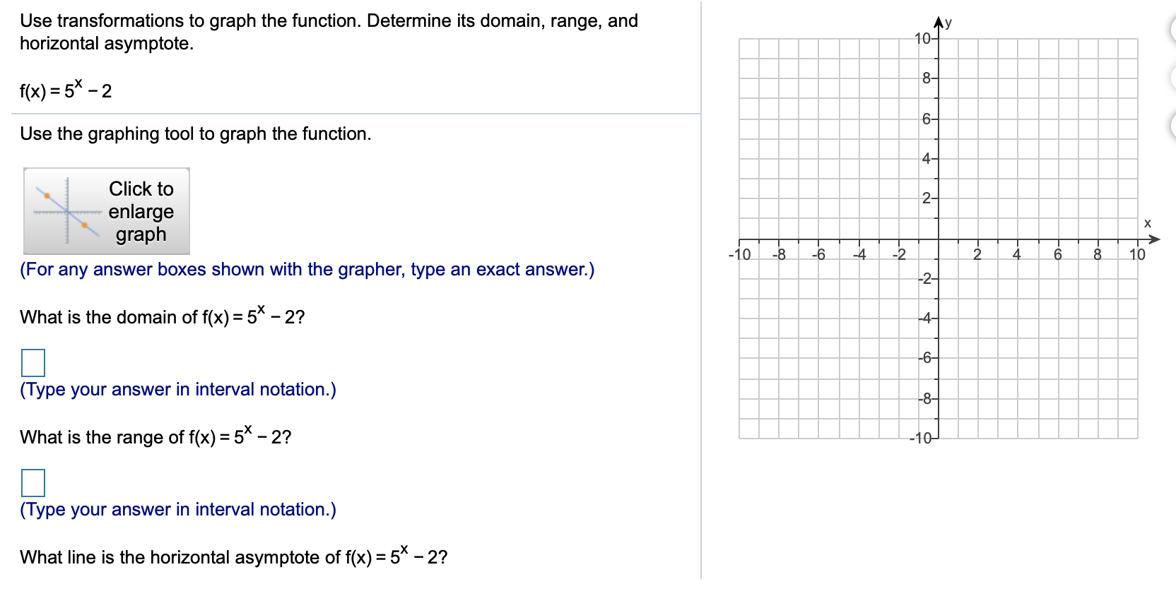 Solved Use Transformations To Graph The Function Determi Chegg Com