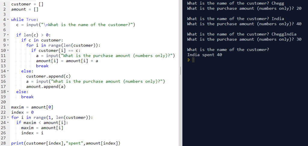 Solved Using python, write a program that creates a list of | Chegg.com