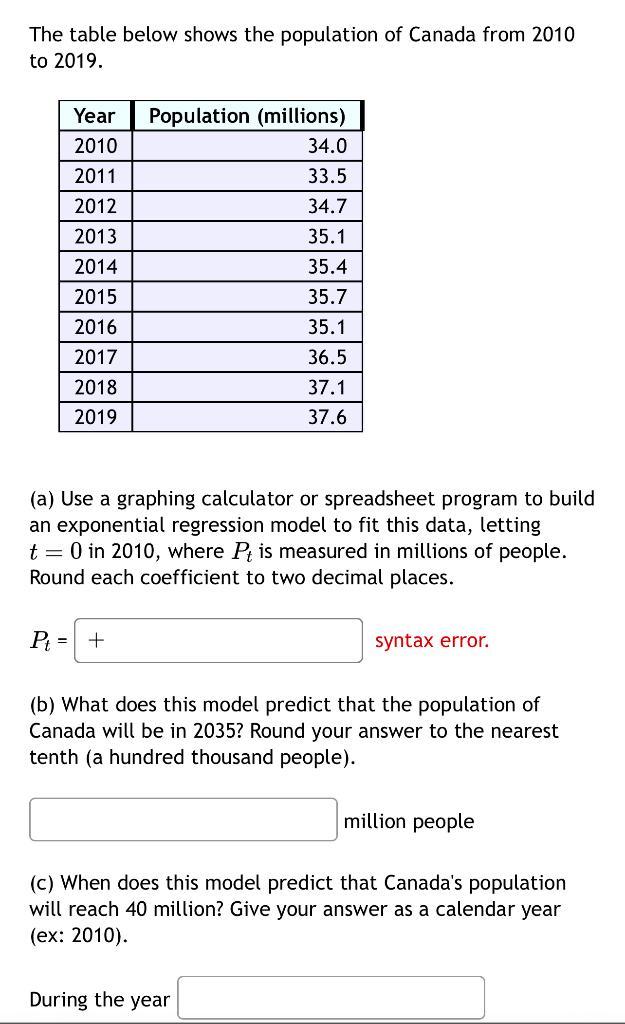 Solved (a) Use a graphing calculator or spreadsheet program