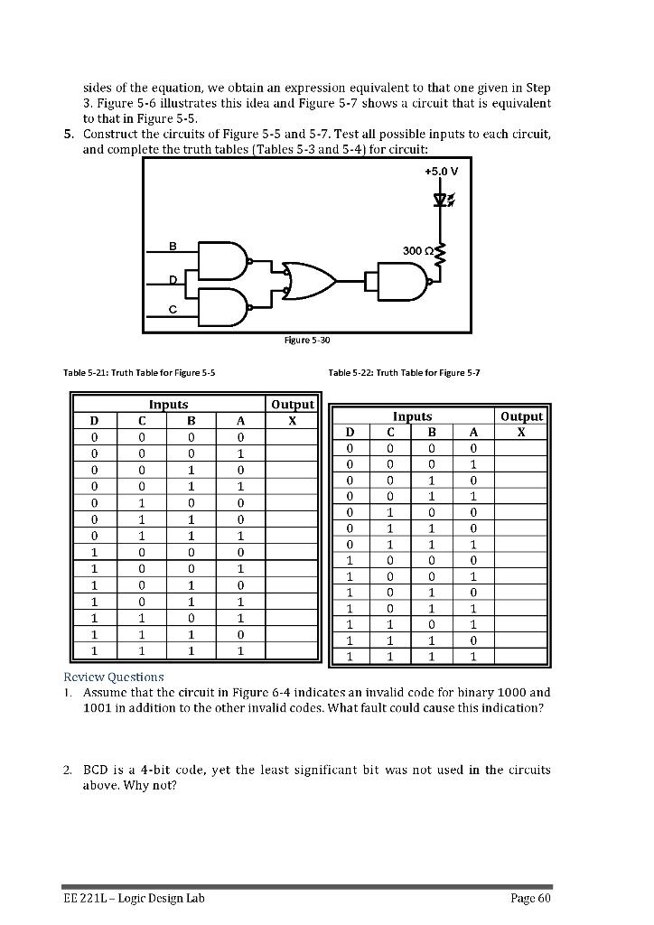 Solved 5 4 d Invalid Code Detector As You Have Learned Chegg Com