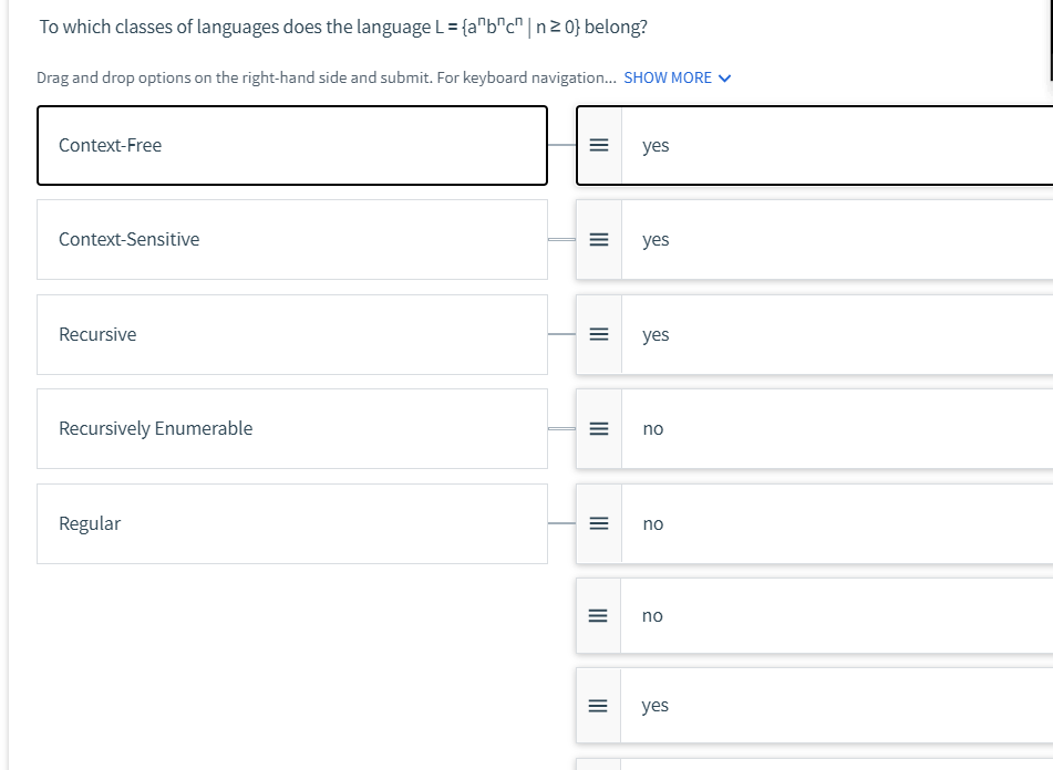Solved To which classes of languages does the language L = | Chegg.com