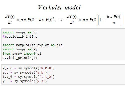 Solved Python 3 (logistic equation 