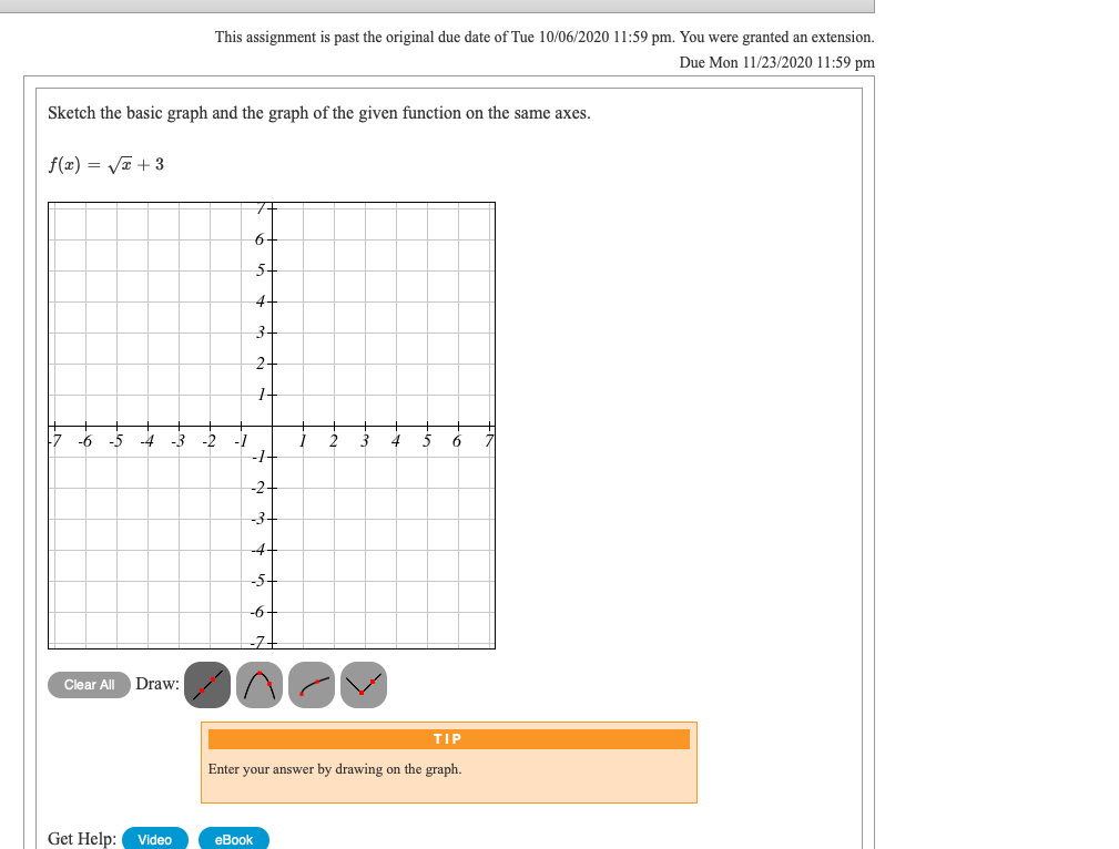 Solved This assignment is past the original due date of Tue | Chegg.com