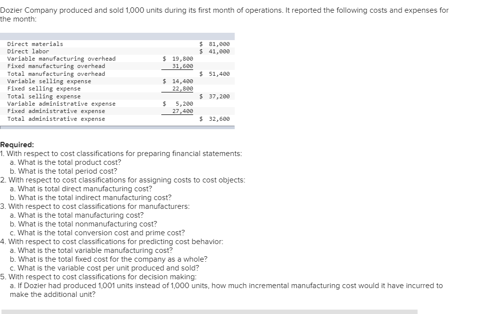 What Is Total Direct Manufacturing Cost