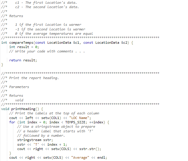 Solved In this part, you are given a partially completed | Chegg.com