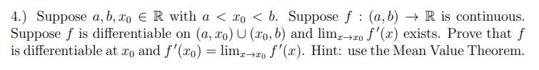 Solved 4.) Suppose A,b,x0∈R With A | Chegg.com