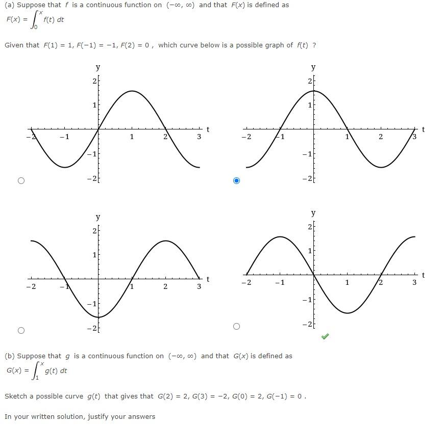 Solved (a) Suppose that f is a continuous function on (-0,) | Chegg.com