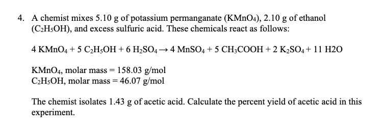 C2H5OH + KMnO4: Phản ứng hóa học và ứng dụng thực tiễn