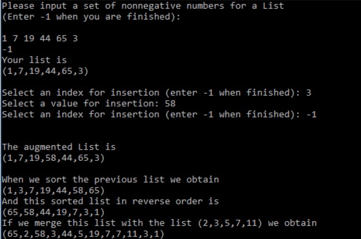 Solved Linked List of int types. In C++, Design your own | Chegg.com