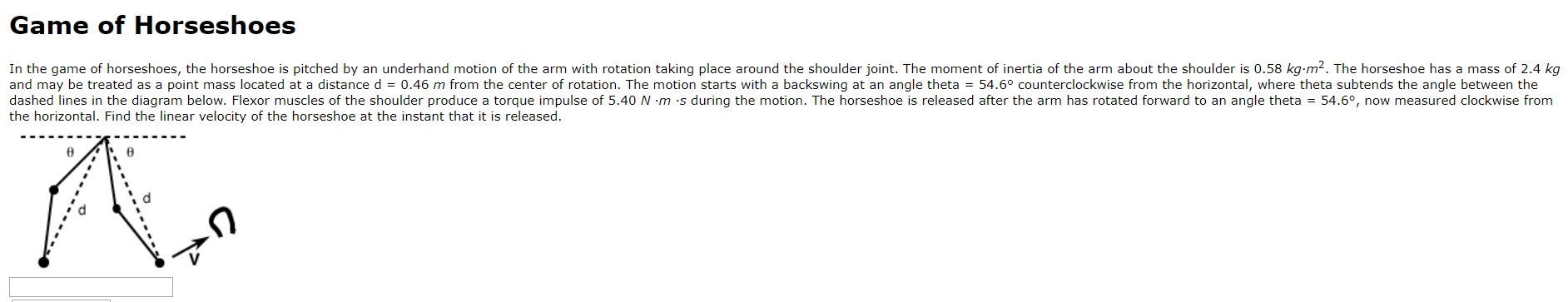 Horshoe Point Calculation Solved Game of Horseshoes In the game of horseshoes, the | Chegg.com