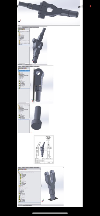 Solved Create a solid model and engineering drawing of the | Chegg.com