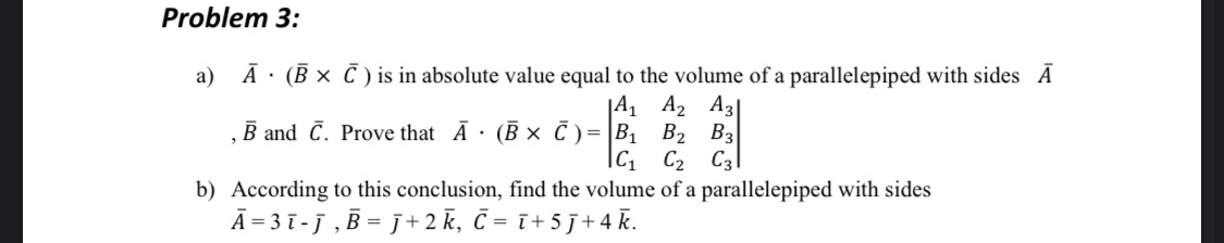 Solved Problem 3: A) Ā · (B X