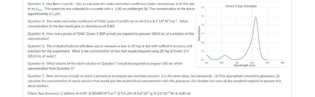 solved-questions-2-7-use-beer-s-law-a-bc-to-calculate-chegg