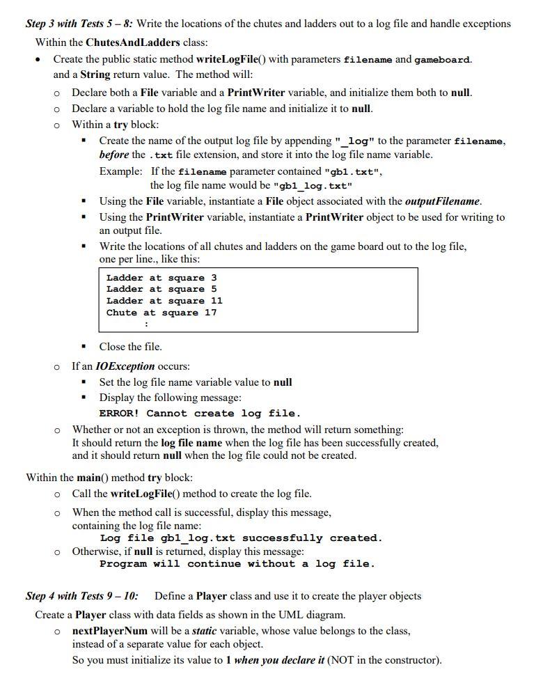 Java Assistance Please. Please read and don't just | Chegg.com