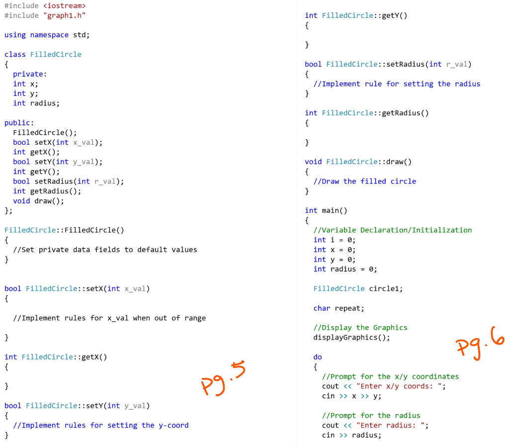 (C++ Code in Microsoft Visual Studio) Declare a | Chegg.com