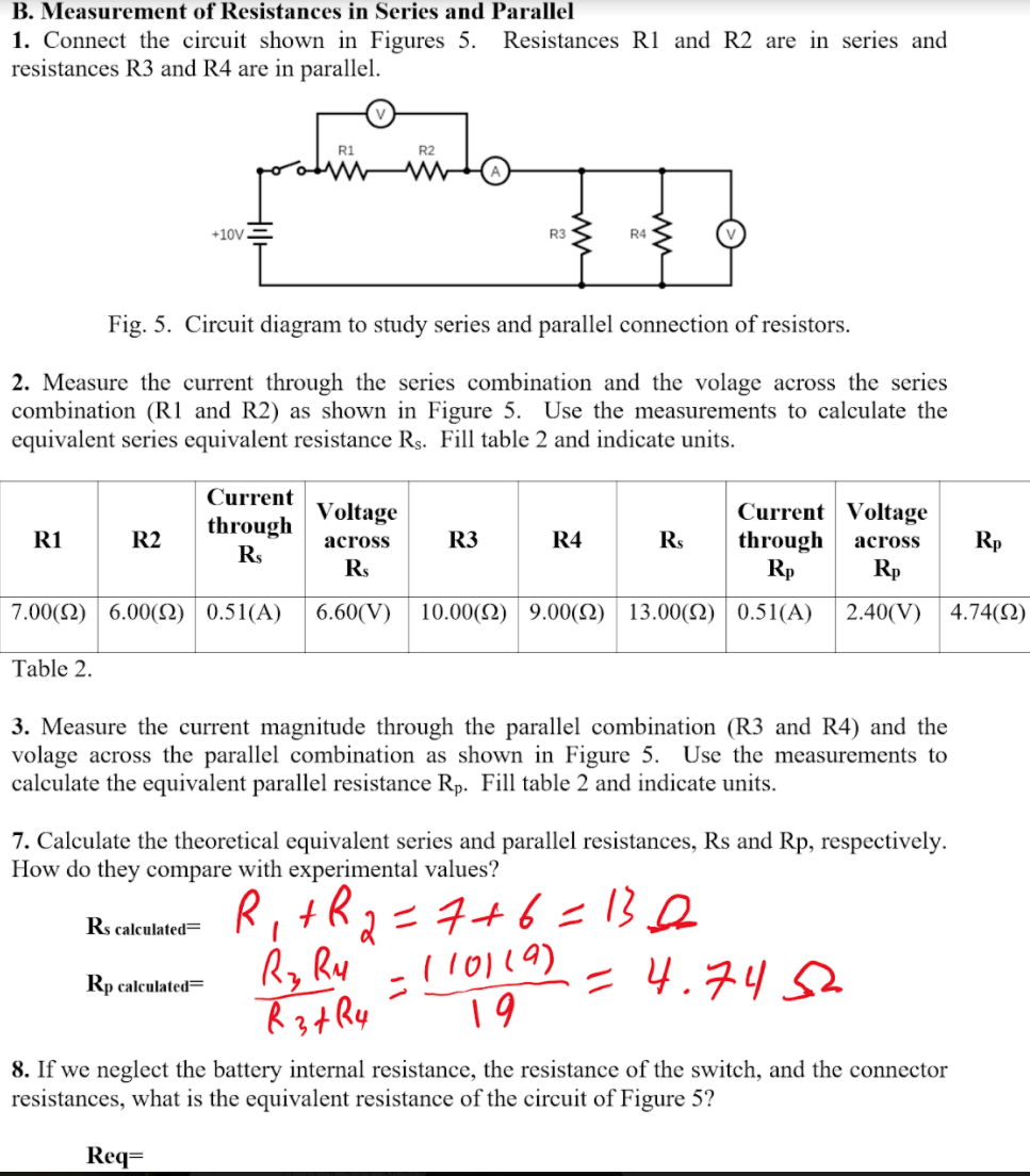 Measurement of Series Resistance