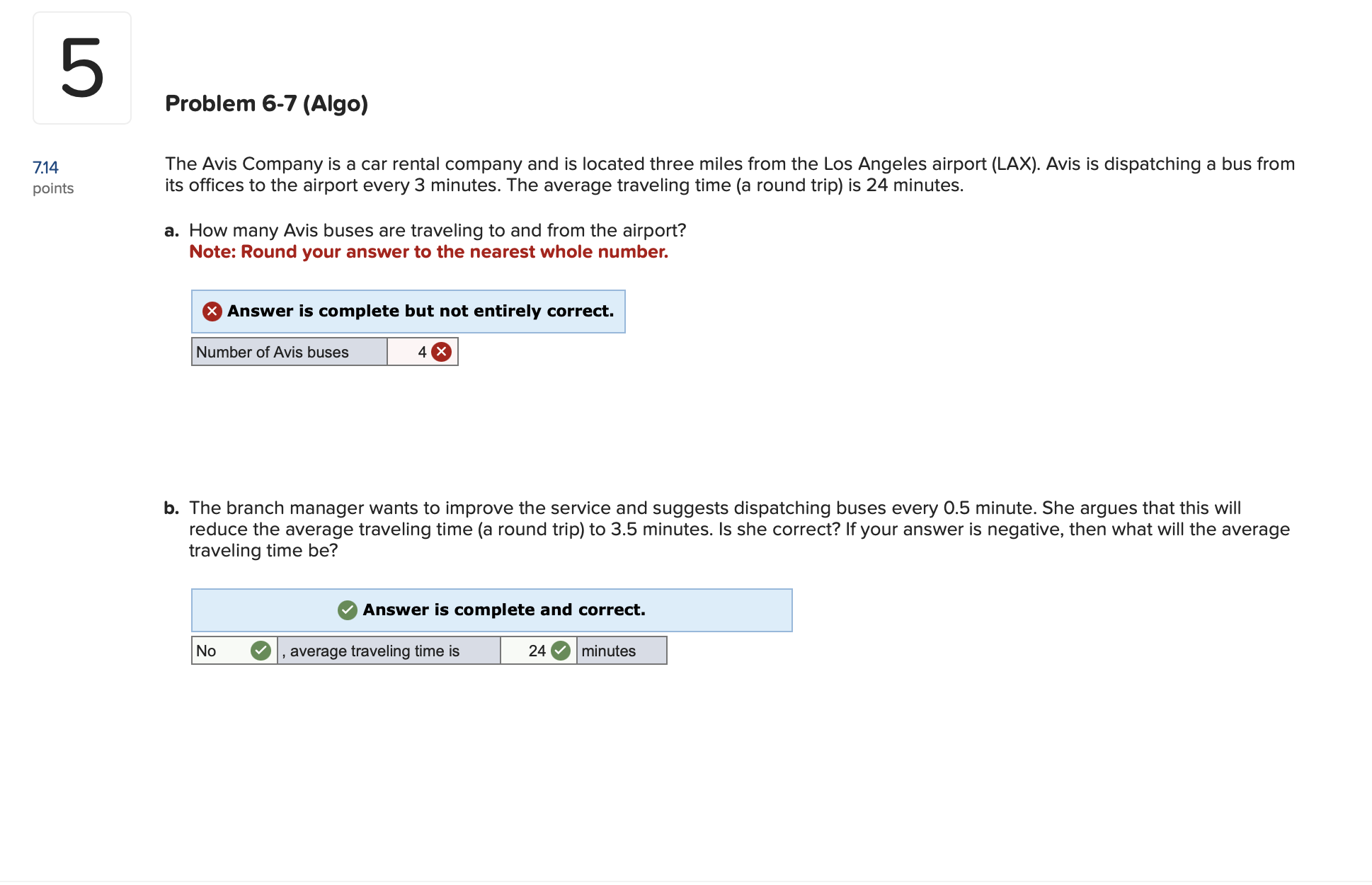 Solved The Avis Company is a car rental company and is