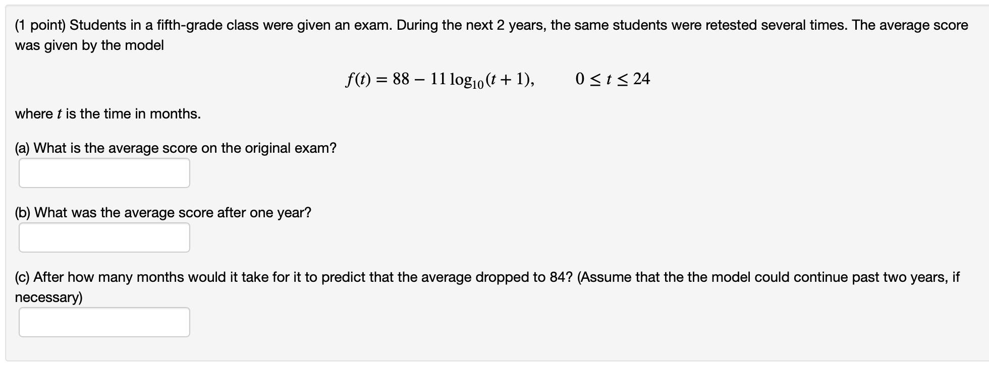 solved-1-point-students-in-a-fifth-grade-class-were-given-chegg