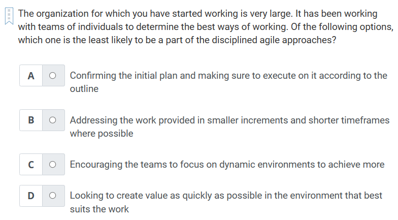 Solved The organization for which you have started working | Chegg.com