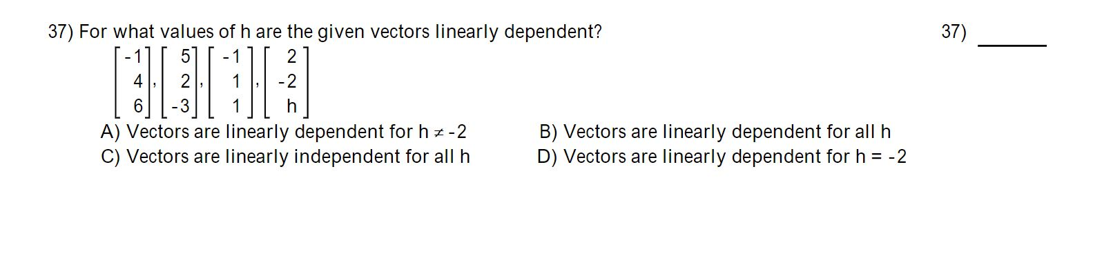 I Found The Answer D Depending To This Calculation Chegg Com