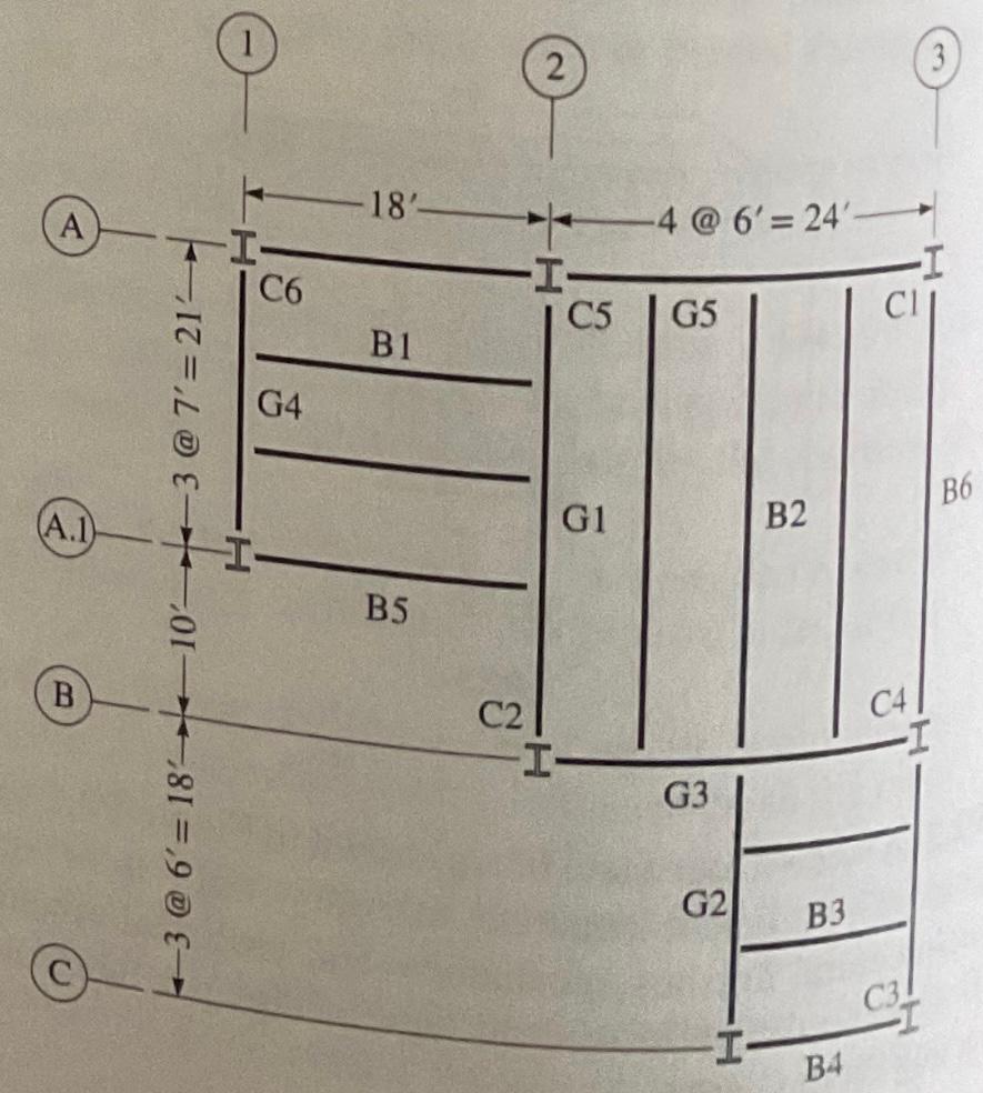 Solved The building section associated with the floor plan | Chegg.com
