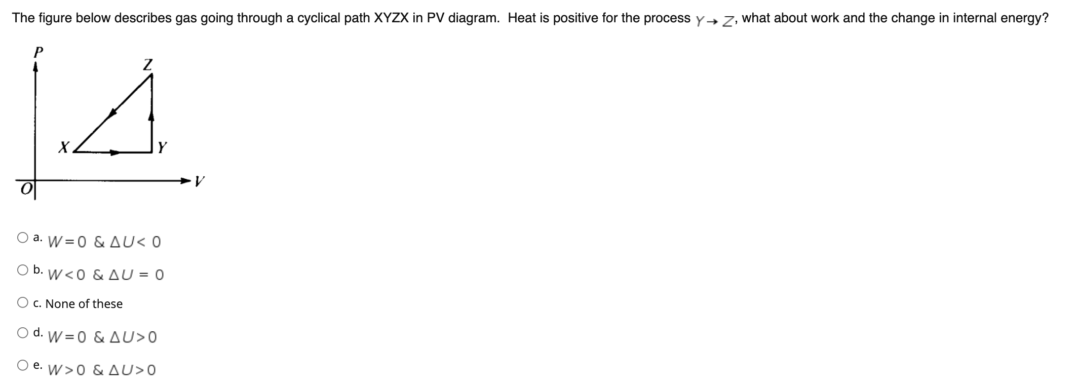 Solved The figure below describes gas going through a | Chegg.com