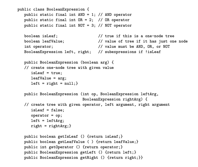 Solved We Can Think Of A Boolean Expression As A Tree, 