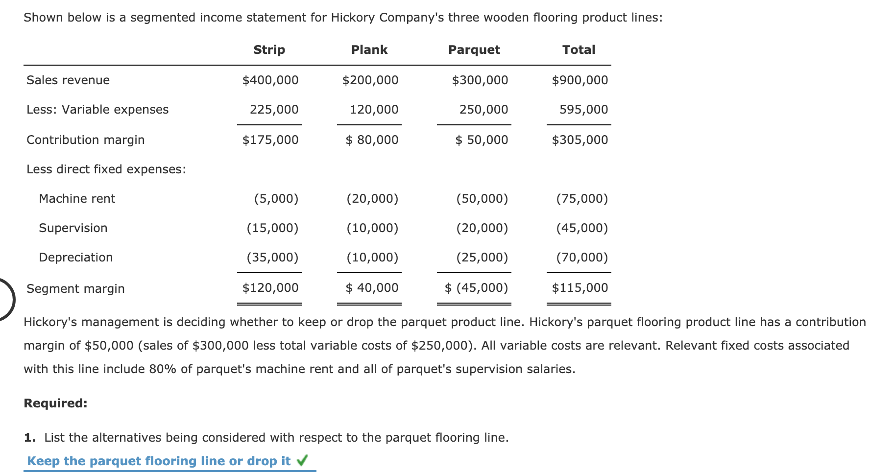 Solved Shown below is a segmented statement for