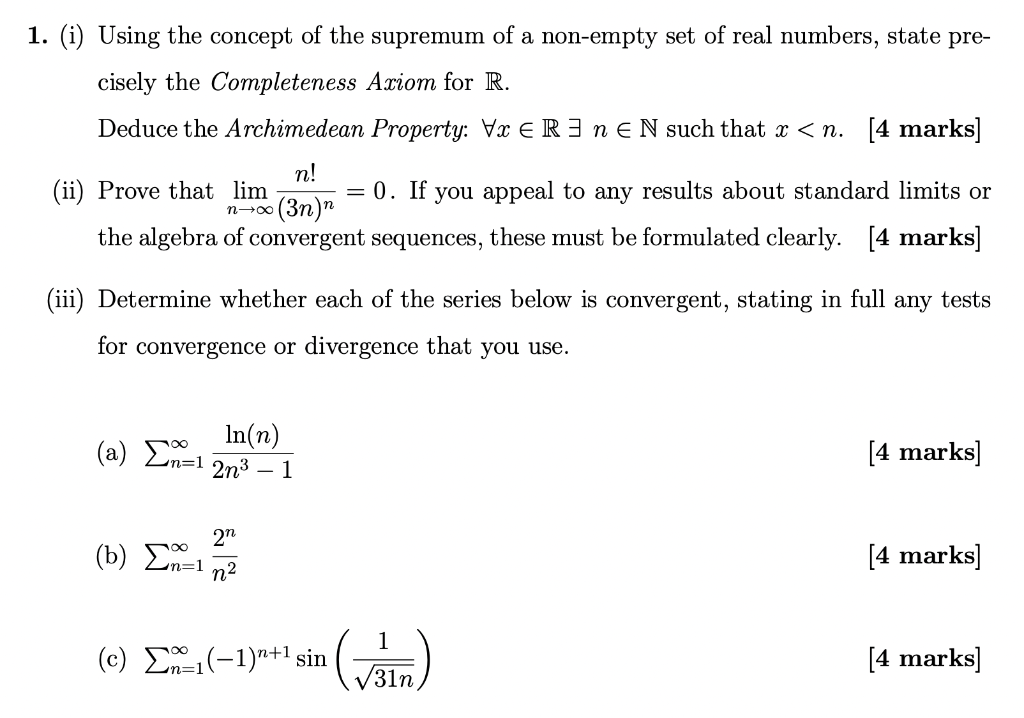 Solved The Answer To Part Ii And Iii Would Be Very | Chegg.com