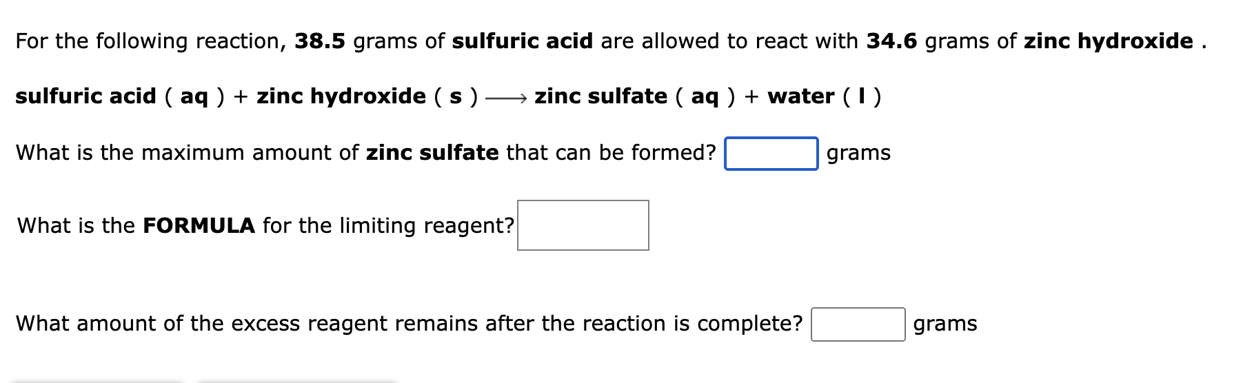 Solved For the following reaction, 29.6 grams of bromine are