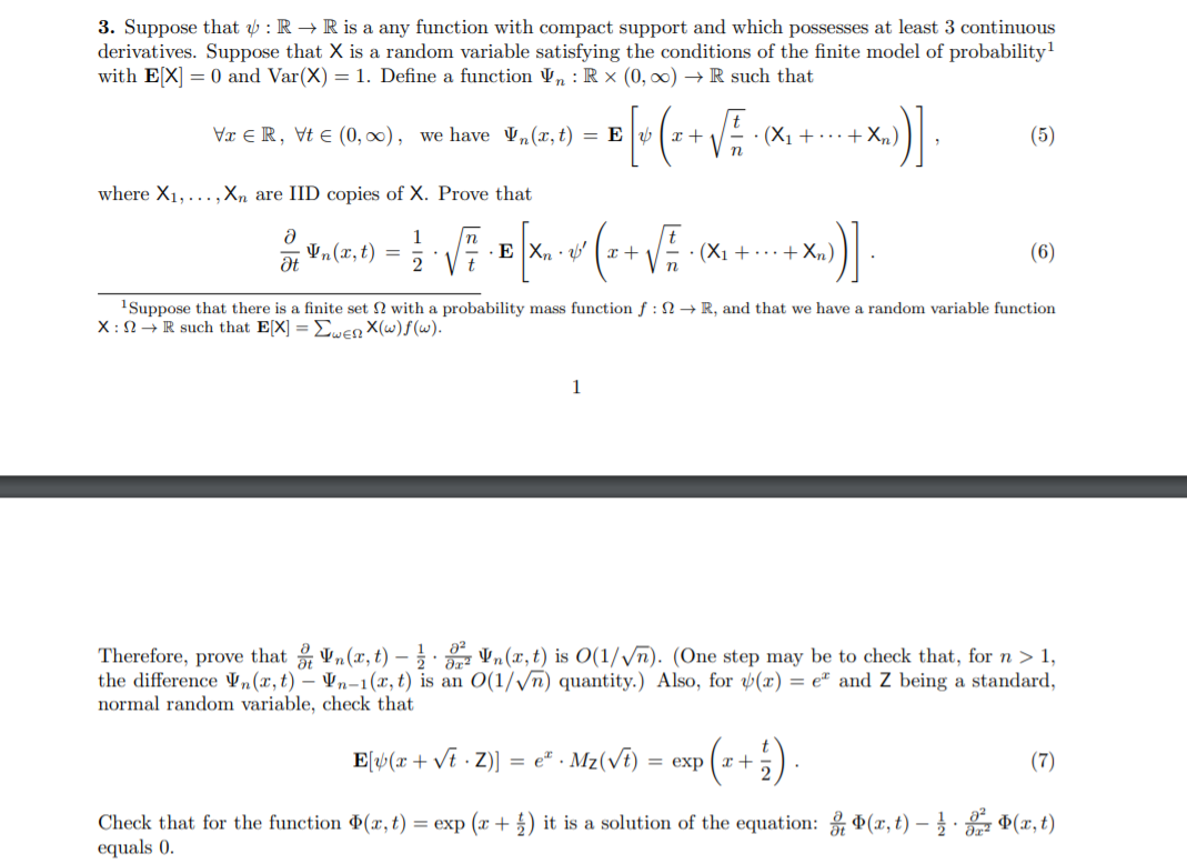 3 Suppose That Y R R Is A Any Function With Comp Chegg Com