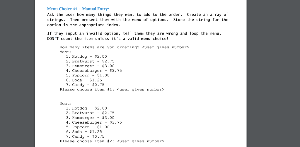 Solved Programming Assignment: Instructions: You are | Chegg.com