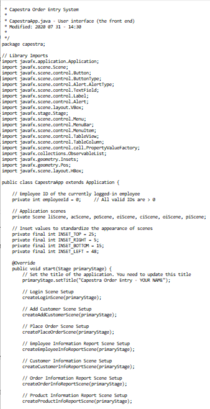 Solved JAVA: BUILD GUI: LOGIN, ADD CUSTOMER, PLACE | Chegg.com
