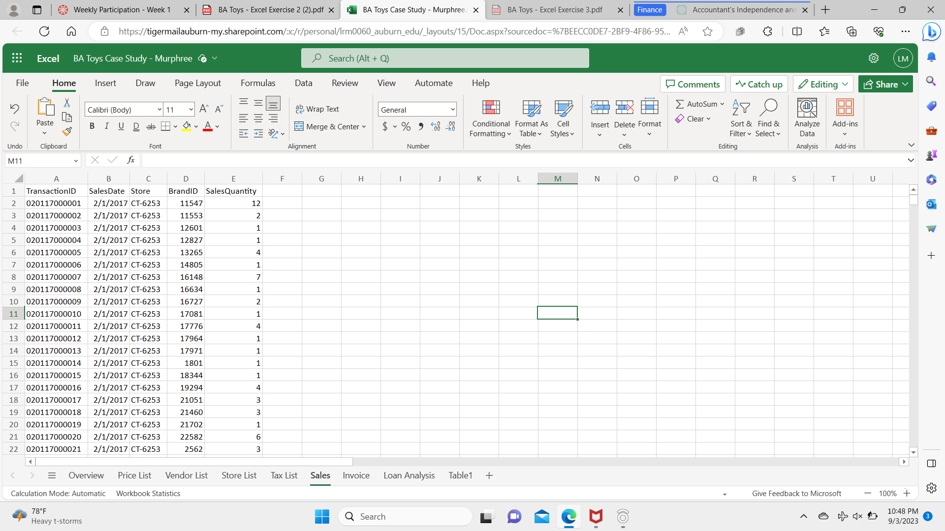 Solved Could you help me with what formulas/functions I | Chegg.com