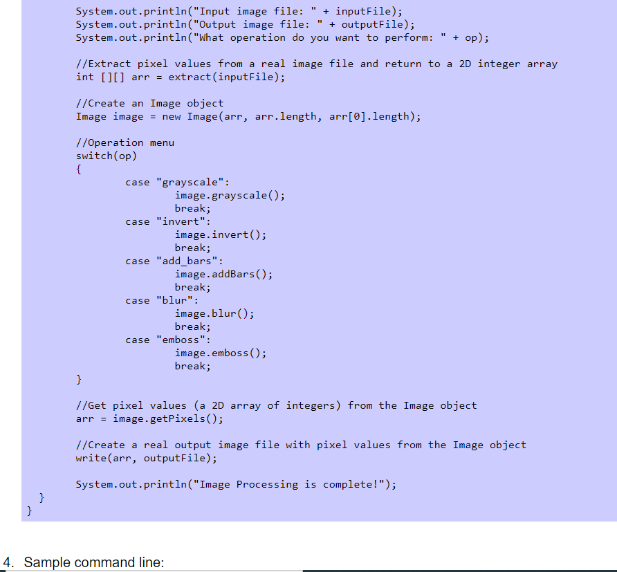 Programming Assignment: Image Processing Part II | Chegg.com