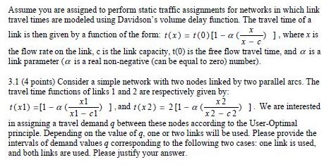 Solved Assume you are assigned to perform static traffic | Chegg.com
