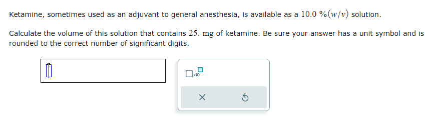 solved-ketamine-sometimes-used-as-an-adjuvant-to-general-chegg