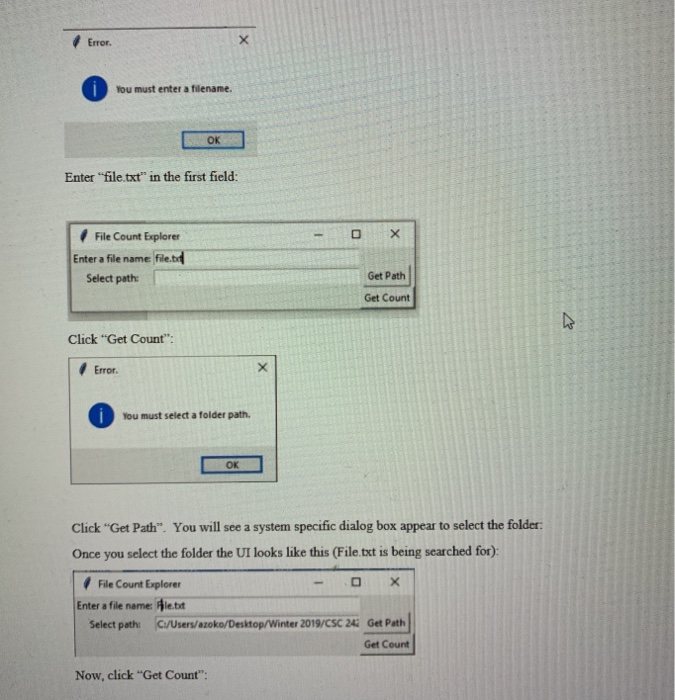 Solved Part 2 (10 points) Write a GUI named | Chegg.com