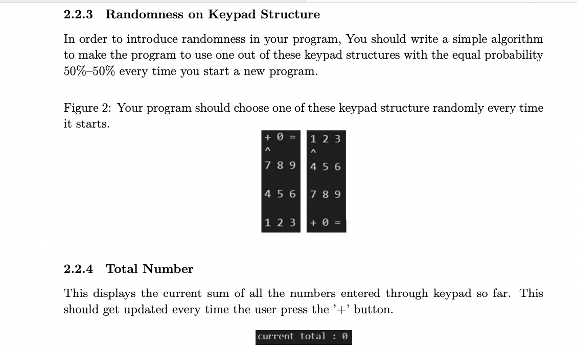 2 Simple Calculator Simulation This Is The Second | Chegg.com