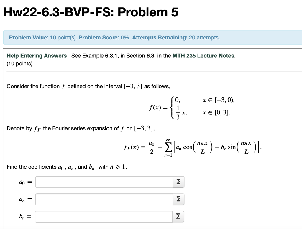 Solved Consider the function f defined on the interval | Chegg.com