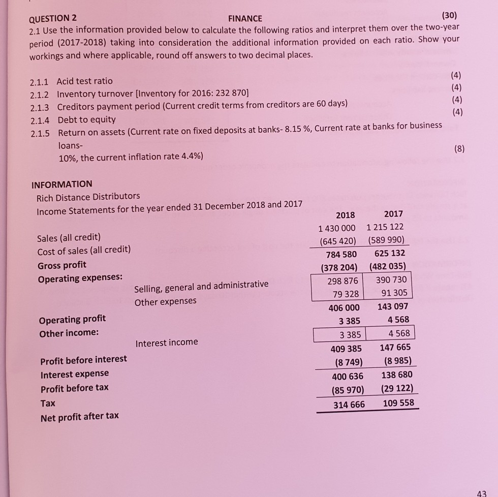 solved-question-2-finance-30-2-1-use-the-information-chegg