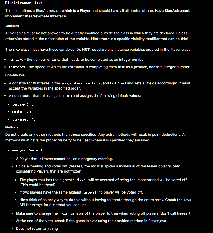 Solved Java Help! Please please read the instruction | Chegg.com