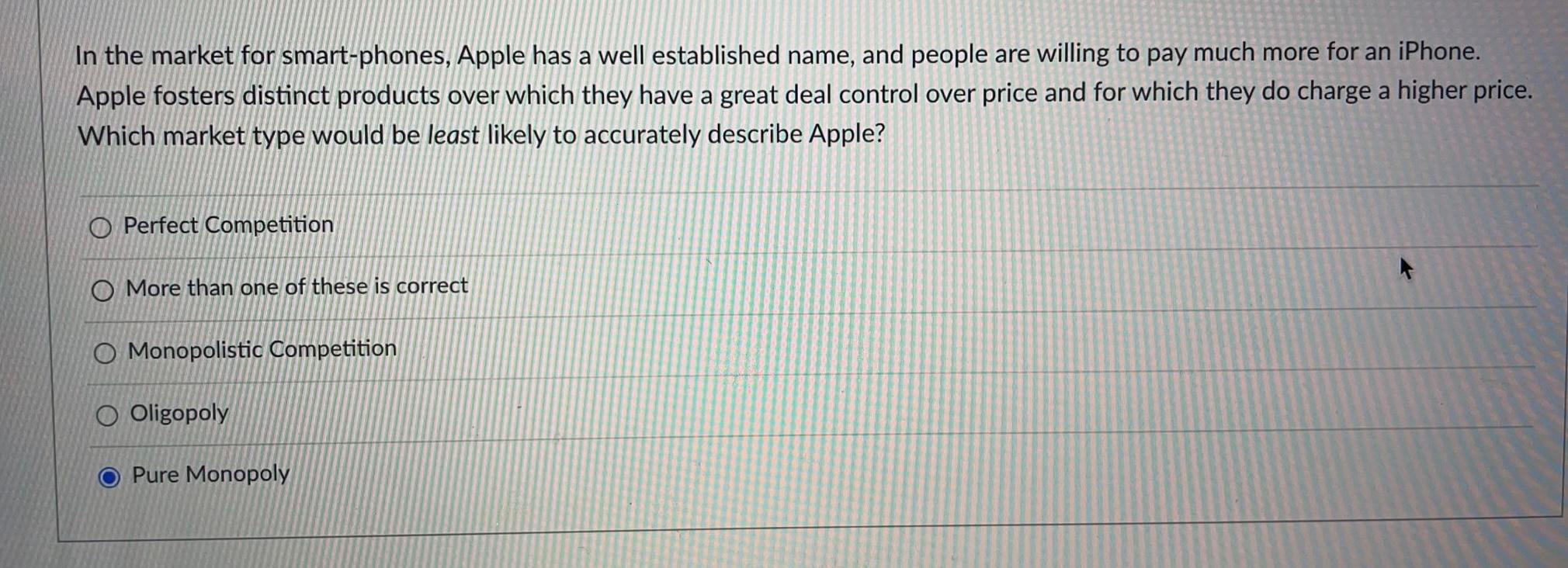 Solved I am not sure if the answer marked below is correct: | Chegg.com