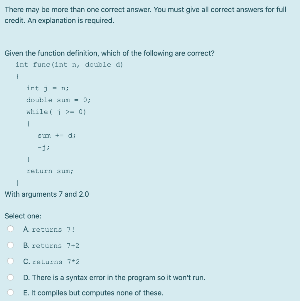 Solved There May Be More Than One Correct Answer You Must Chegg Com